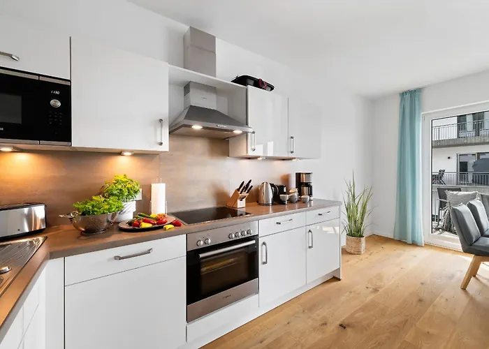 Appartement Ocean Air- 2 Og, Balkon, Kamin Olpenitz